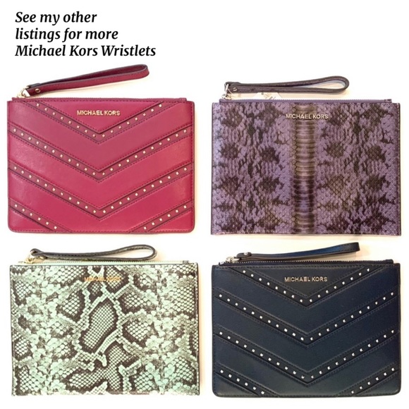 Michael Kors | Amethyst XL Zip Clutch Wristlet - Picture 5 of 10